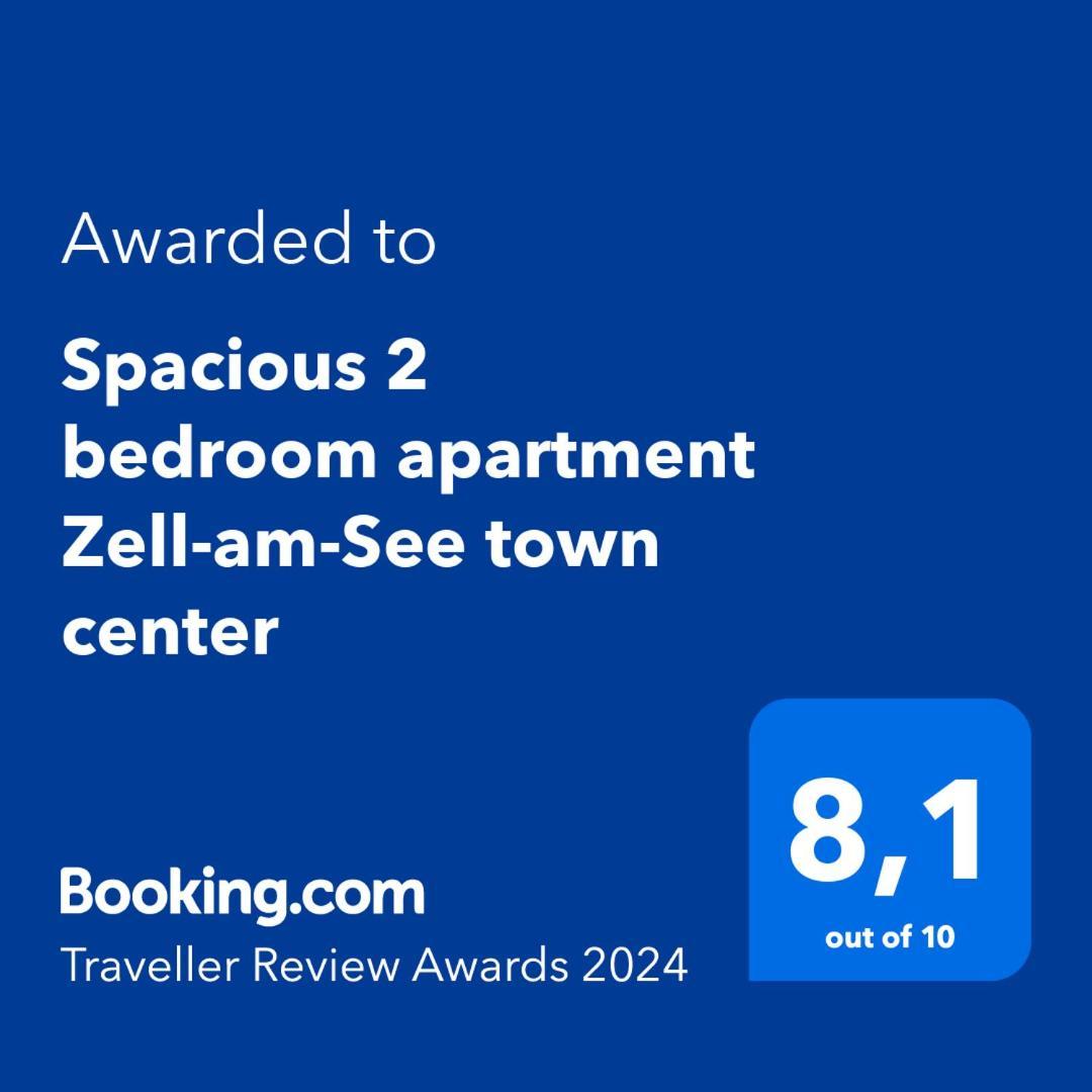 Spacious 2 Bedroom Apartment Zell-Am-See Town Center 젤암제 외부 사진
